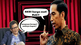 rocky gerung-bosan kita dengar nkri harga mati, harganya berapa matinya kapan?