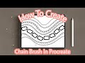 How To Create Chain Brush In Procreate ✏️