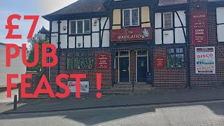 Hidden Gem Pub by the Canal. The Navigation Inn. Langley. Food & Drink Review.