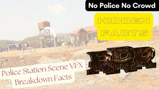 RRR Movie VFX Hidden Facts | VFX Break Down | Making of RRR Police Station Scene | Ramcharan | NTR