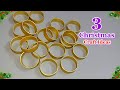 3 Easy Affordable Christmas decoration idea with waste Cardboard rolls |DIY Christmas craft idea🎄132