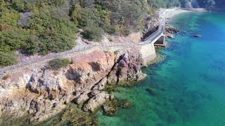 【瀬戸内海国立公園】仙酔島(後編) ドローン空撮 広島県福山市/ Drone Aerial Video of Sensuijima Part 2 in Fukuyama City, Hiroshima