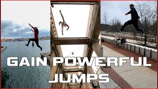 Parkour precision jump TUTORIAL IN DEPTH - Lavdrim Elmazi