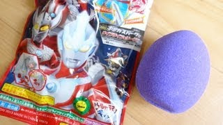 初☆びっくらたまご！まさかのギンガスパーク対応！？レビュー ウルトラマンギンガ ライブサイン付 ウルトライブ対応 ウルトラエッグ