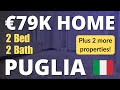 Cheap Homes In Italy - Puglia Near The Beach ⛱️