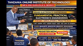 WORKSHOP 00A | BEAUTY OF FUNDAMENTAL PRACTICAL ELECTRONICS ENGINEERING | SIR&ENG OLENJOLAI&NEKINYI