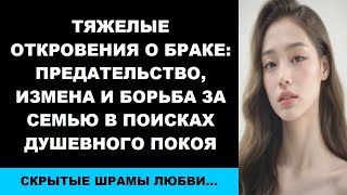 Тяжелые откровения о браке: предательство, измена и борьба за семью в поисках душевного покоя