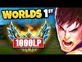 The World's FIRST Challenger Garen One-Trick (1000LP)