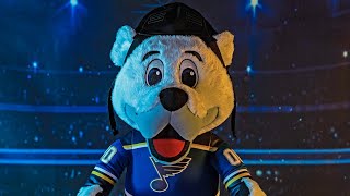 Bleacher Creatures St. Louis Blues Mascot Louie The Bear Jumbo 20\