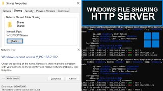 Windows File Sharing Alternative FAST - HTTP Server