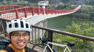 世界一の吊橋と出会う！100kmロングライドの旅【府中/上下/広島】デジタルスタンプラリー⑦