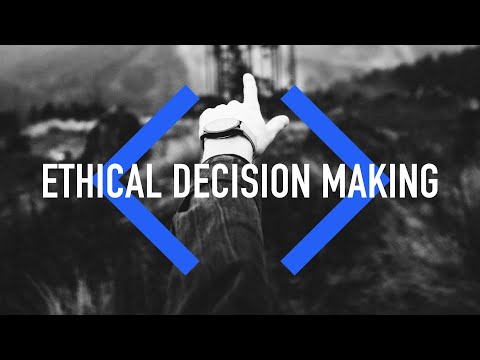 What are the 6 steps of ethical decision making?