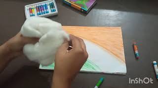Gandhi jayanti Drawing ; Easy steps ;