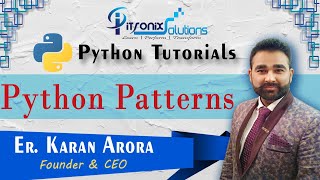 Python Pattern Programs | Star Patterns in Python | Pyramid Pattern in Python | ITRONIX SOLUTIONS