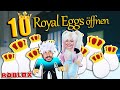 TANTE BIANCA ÖFFNET 10 ROYAL EGGS! Bekommt Baby Kaan auch sein Einhorn? [roblox Deutsch]