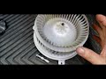 2017 Toyota sienna ac blower fan making loud noise