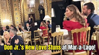 Donald Trump Jr. Debuts New Girlfriend Bettina Anderson at Mar-a-Lago Christmas Dinner