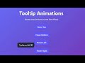 Learn All CSS Tooltips in 6 Minutes 🔥