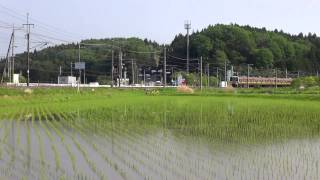 東北線（宇都宮線）蒲須坂～野崎の風景 2013/05/14