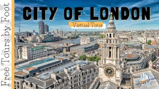 City of London Walking Tour 4k | Free Tours by Foot