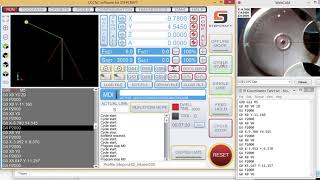 UCCNC first gcode test.