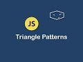 triangle patterns in javascript