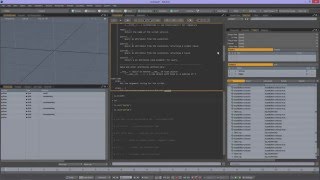 Python Editor Usage : Practical Examples. (modo 902)