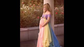 Maternity gowns l Beautiful maternity gown designs for photoshoot