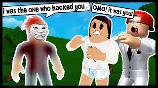 Getting Revenge On My Hater He Messed With My Family Roblox - my stalker hacked my roblox account stole all my robux