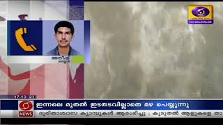 Neyyardam നെയ്യാർ അണകെട്ടിലേക്ക്  ജലം ഒഴുക്കിന് ശക്തി കുറഞ്ഞ സാഹചര്യത്തിൽ  ഷട്ടറുകൾ  താഴ്ത്തി