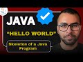 Understanding the skeleton of a Java Program | What is main method in Java ?