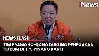 Heboh Surat Suara Tercoblos, Tim Pramono-Rano Dukung Penegakkan Hukum di TPS Pinang Ranti