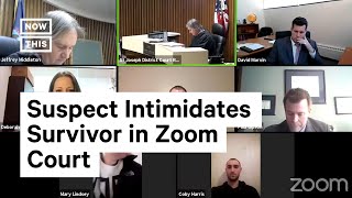 Suspect Caught in House of Survivor During Zoom Hearing