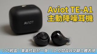 [耳機開箱] Aviot TE-A1 主動降噪耳機｜小巧輕盈，集高性能於一身｜3D 空間音效突顯立體表現 #aviot #tea1 #tws #earphone #ect