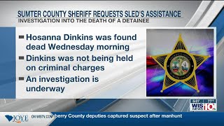 Woman found dead in Sumter detention Center