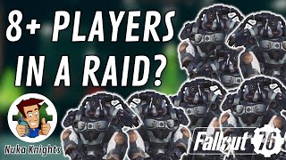 Fallout 76: Can 8+ Players be in one Raid?