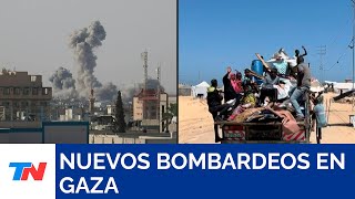 ISRAEL I Siguen los bombardeos israelíes en Gaza y más de 100.000 personas huyen de Rafah