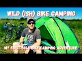 Wild (ish) Bike Camping | My first solo bike camping adventure