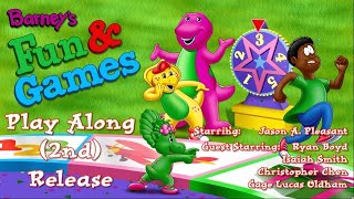 Barney's Fun and Games Play Along 2nd Release