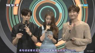 【朴智妍吧中字】150825 The Show - T-ara Jiyeon MC Cut