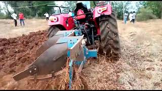 Solis 6024 demo with Plough to Tractor Ownrs | #No-1 Tractor Brand | #SYW