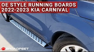 Broadfeet® OE Style Running Board fits 2021-2024 Kia Carnival