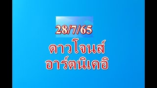 หุ้นดาวโจนส์ 28/7/65 แนวทางรวยครับ