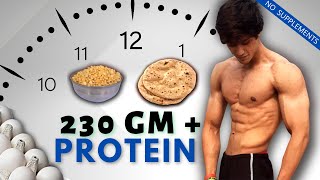 Full Day of Eating For Lean Muscle Gain | Easy Indian Diet