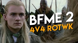 4v4 Takım Maçları BFME 2: ROTWK (9.4.1) | The Battle for Middle-earth II: The Rise of the Witch-king