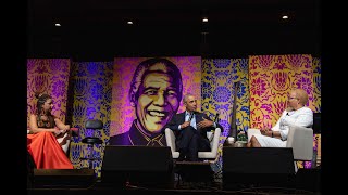 President Obama in conversation with Graça Machel