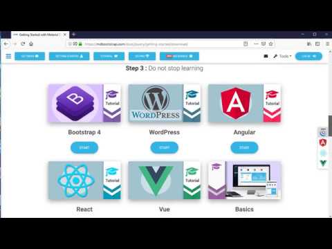 How To Use MDBootstrap - YouTube