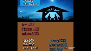 LAUDES con cantos para el domingo 19 diciembre 2021