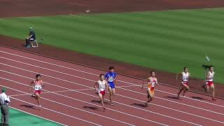 201801021_第２回宮崎県陸上競技記録会_一般・高校男子100m_決勝6組