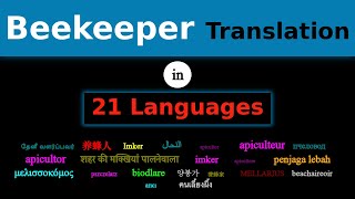 BEEKEEPER Translation in 21 Languages